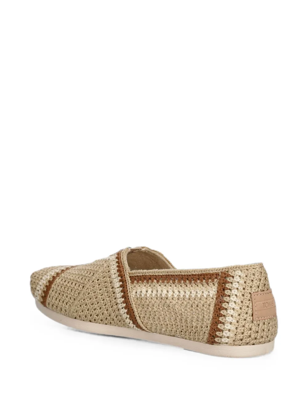 Toms crochet-knit espadrilles Beige