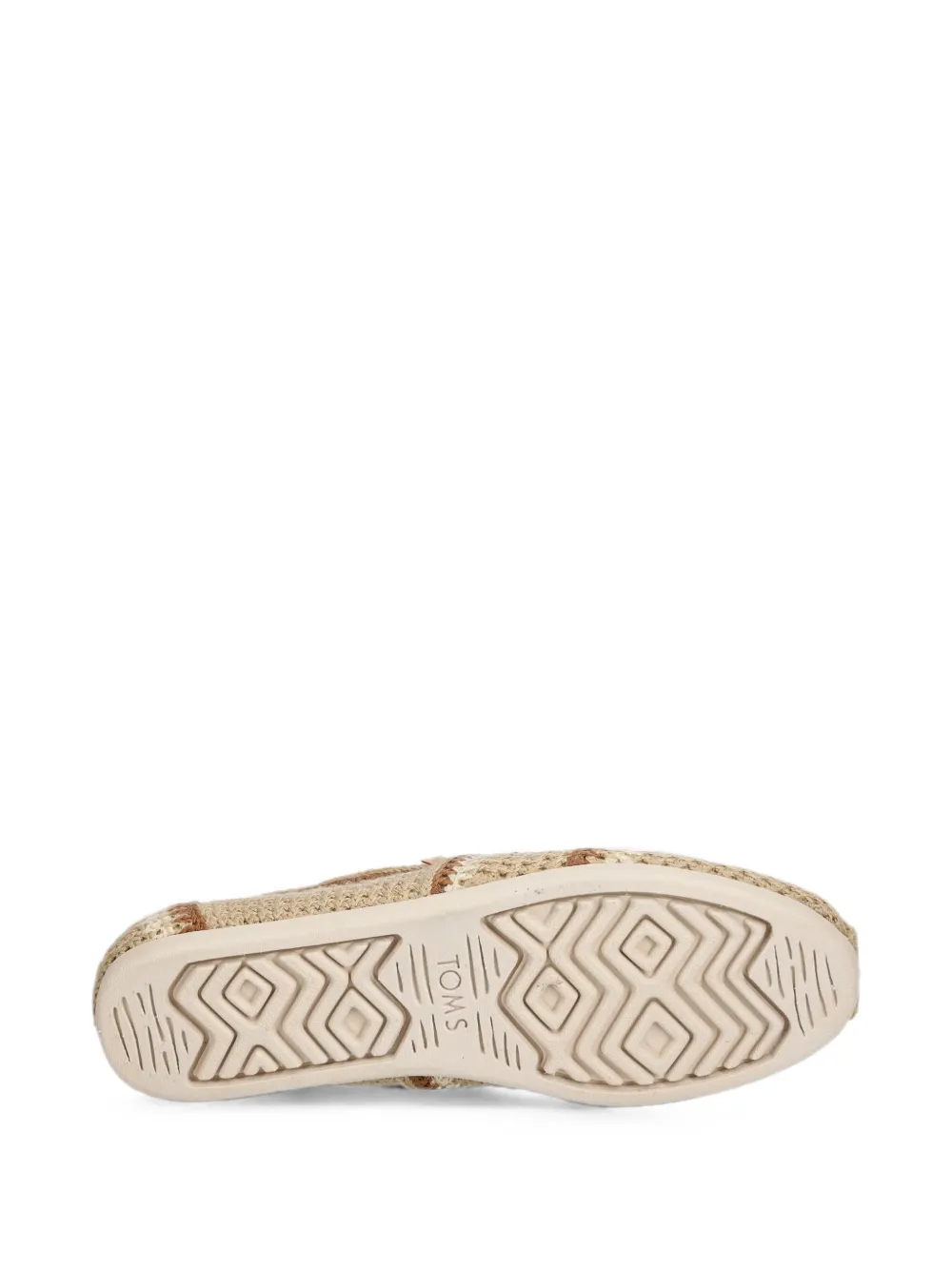 Toms crochet-knit espadrilles Beige