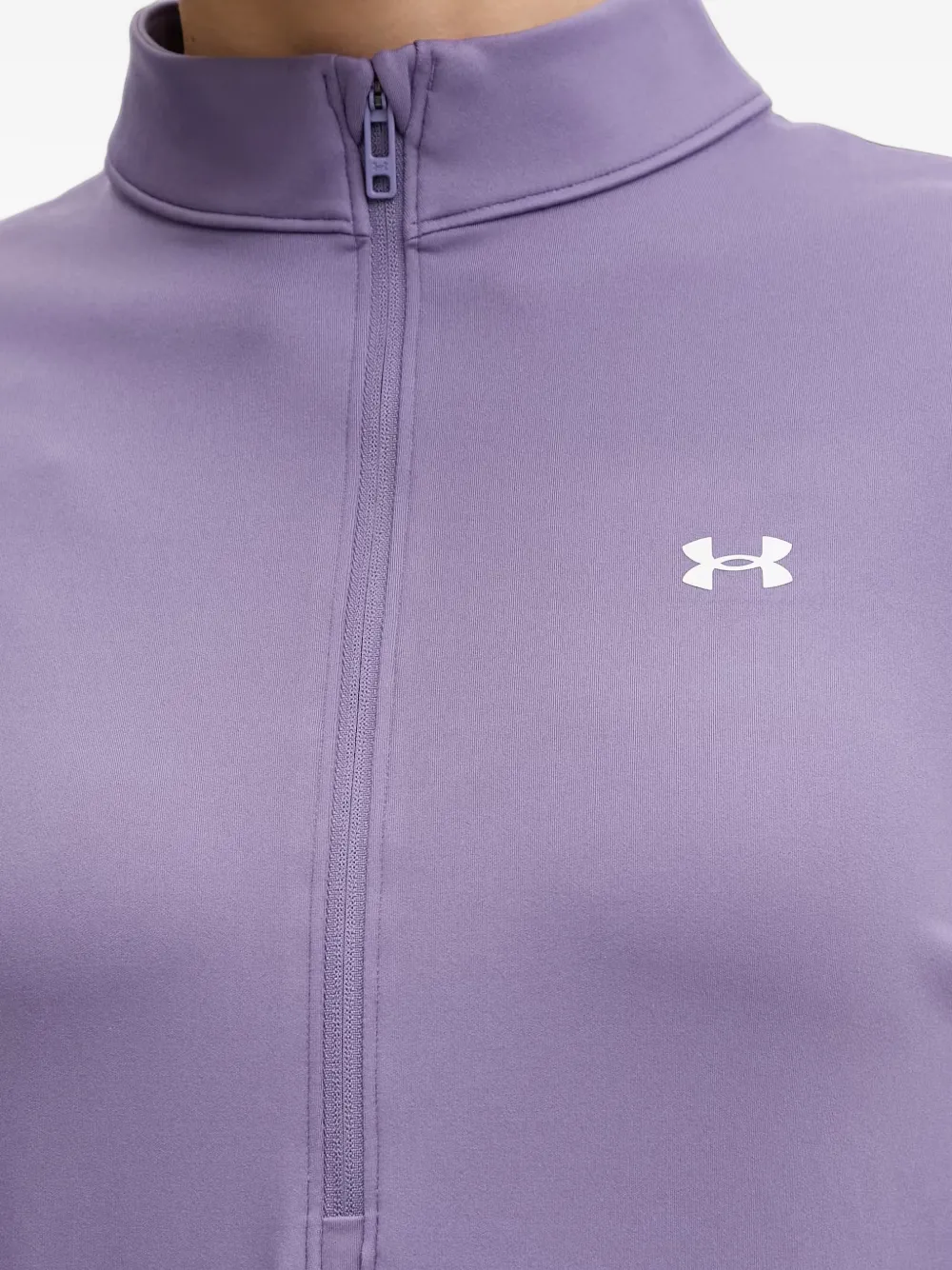 Under Armour Motion top met kwartrits en lange mouwen Paars