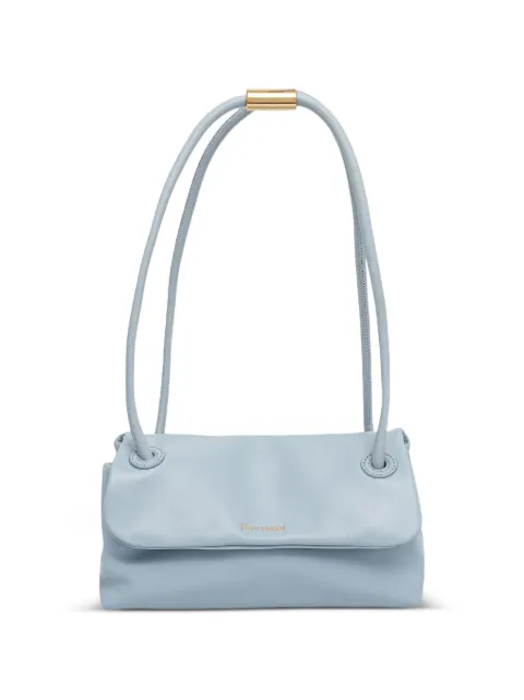 Trussardi mini Orbita logo-print leather tote bag