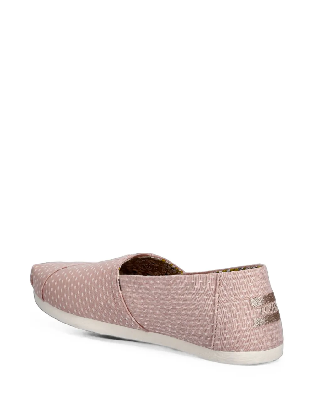 Toms Alpargata loafers met stippen Roze