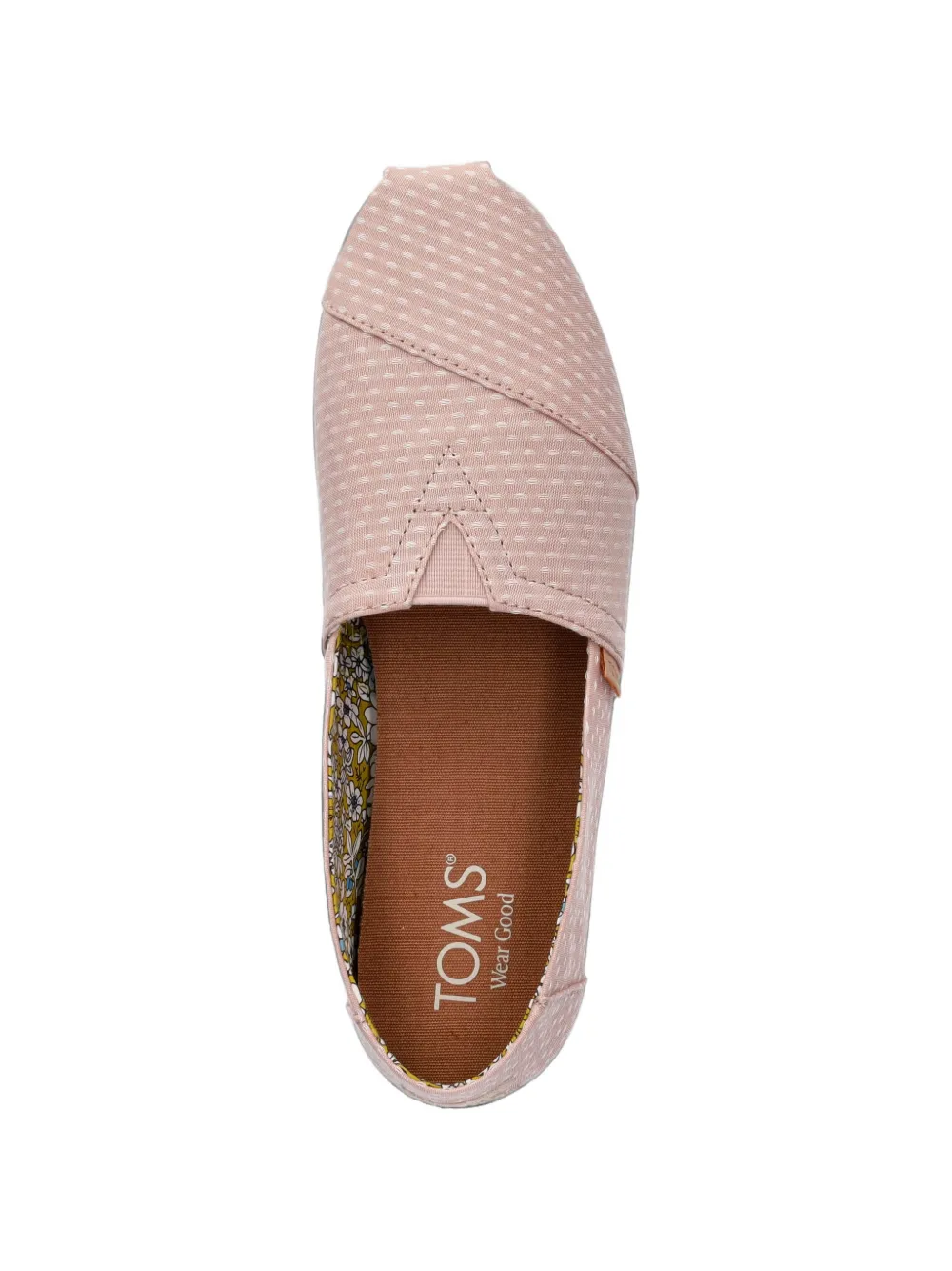 Toms Alpargata loafers met stippen Roze