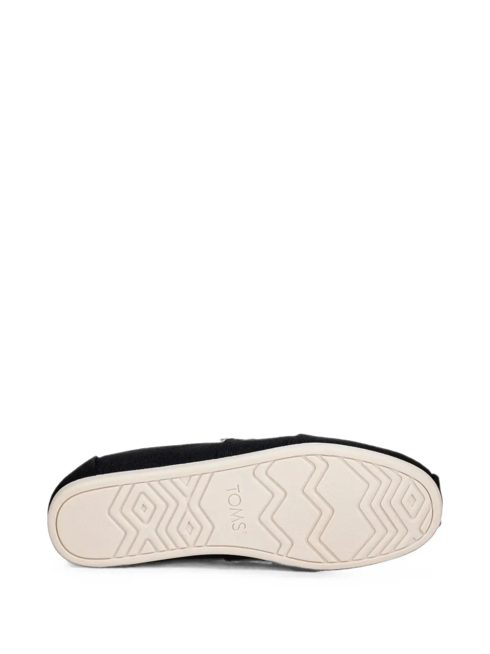 Toms Alpargata Classic slip-on flats Zwart