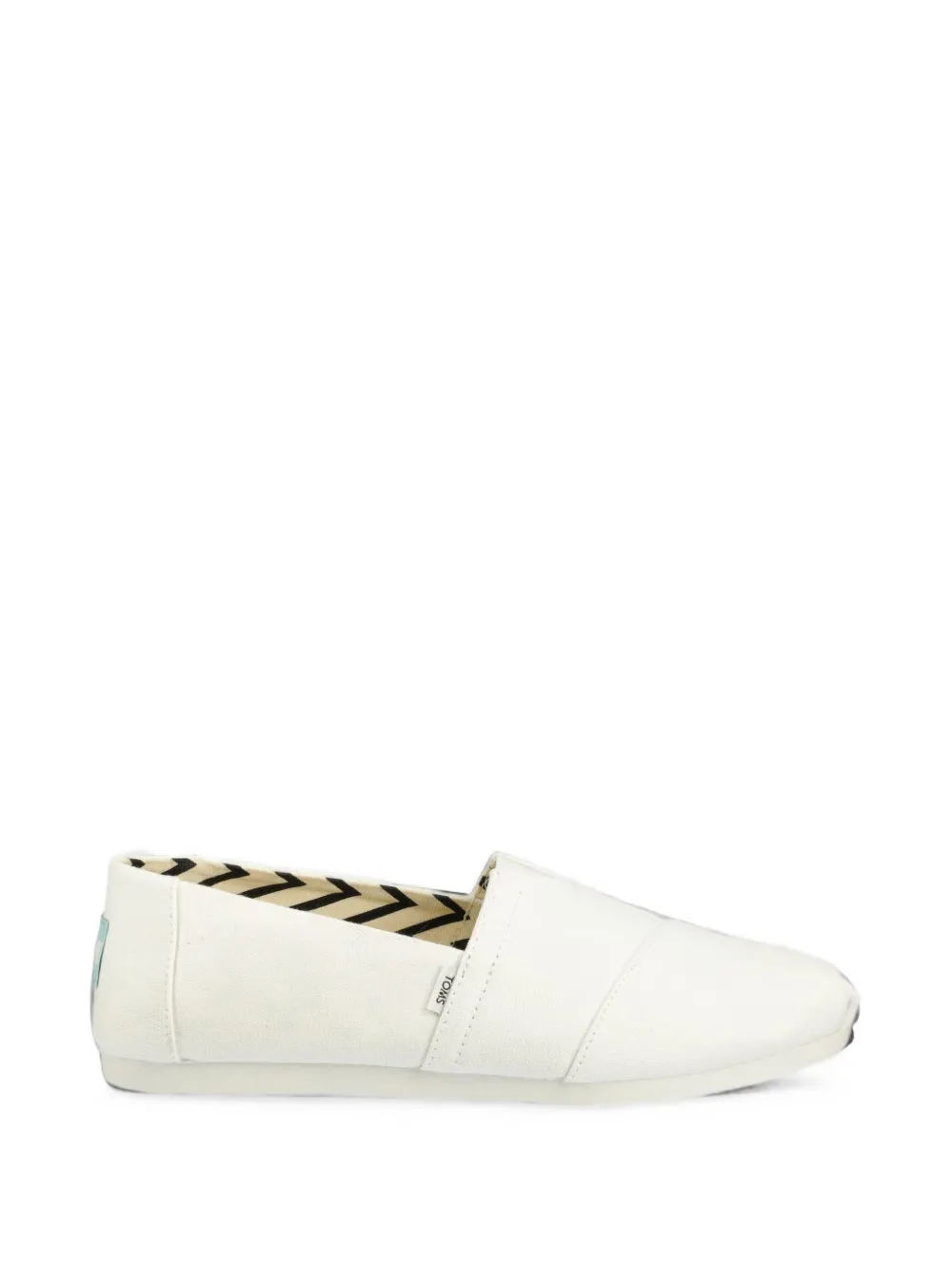 Toms Alpargata cotton slip-ons - Bianco