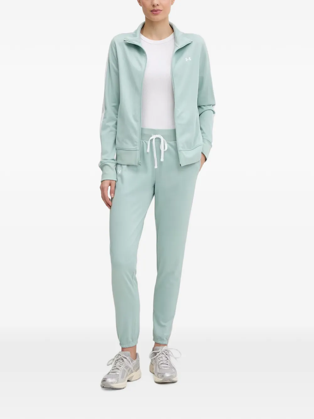 Under Armour Tricot logo-print tracksuit