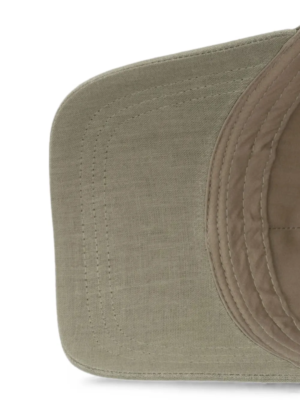 Trussardi Honkbalpet met geborduurd logo Groen