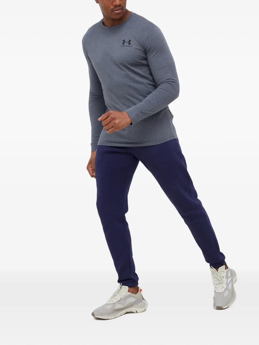 Under Armour Icon trainingsbroek met geborduurd logo en trekkoord Blauw
