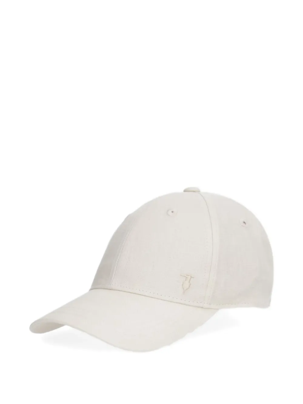 Trussardi logo-embroidered baseball cap - Toni neutri