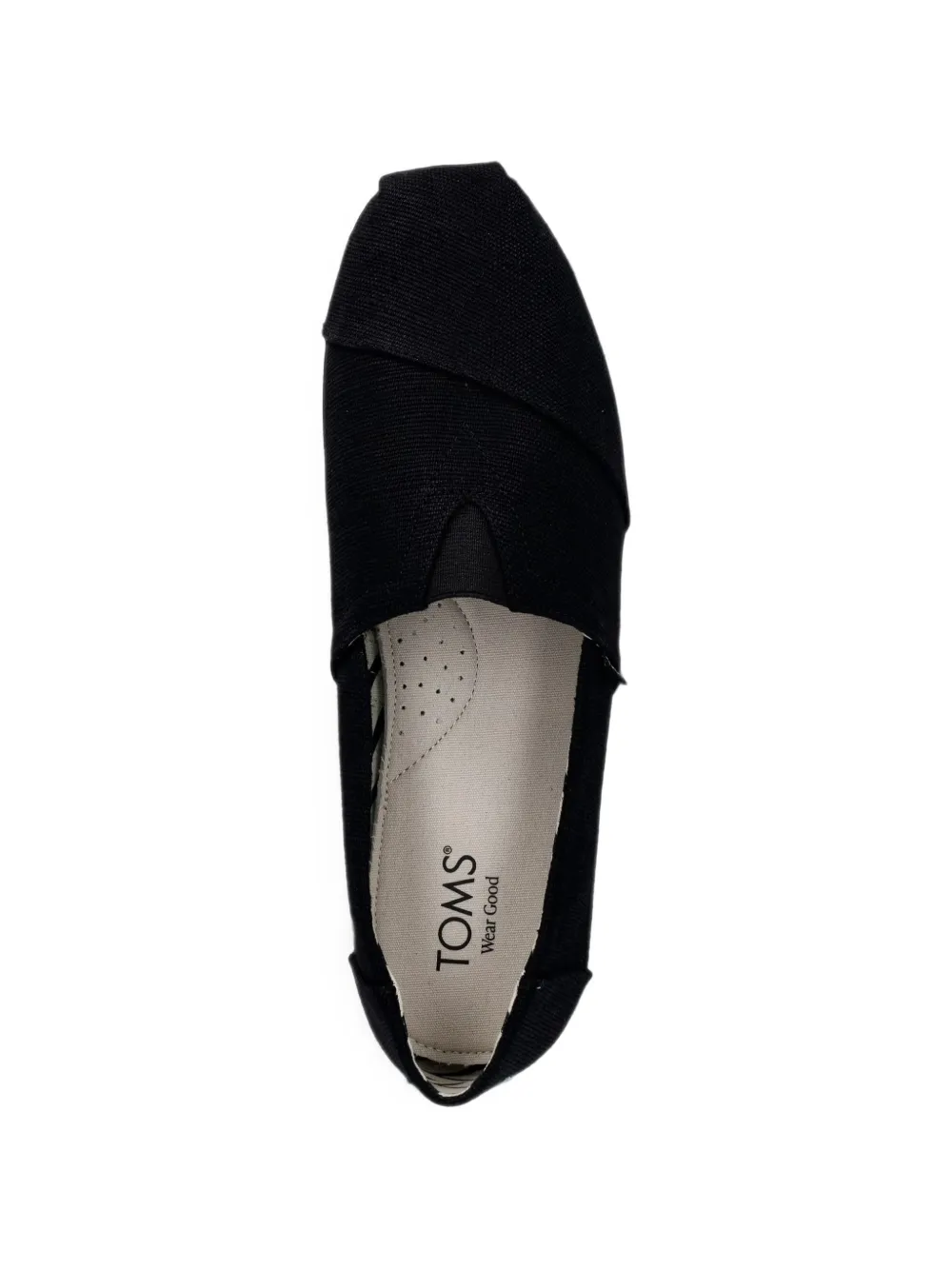 Toms Alpargata canvas espadrilles Zwart