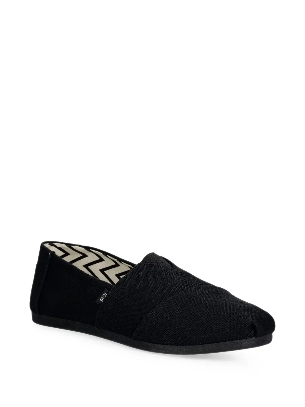 Toms Alpargata canvas espadrilles Zwart