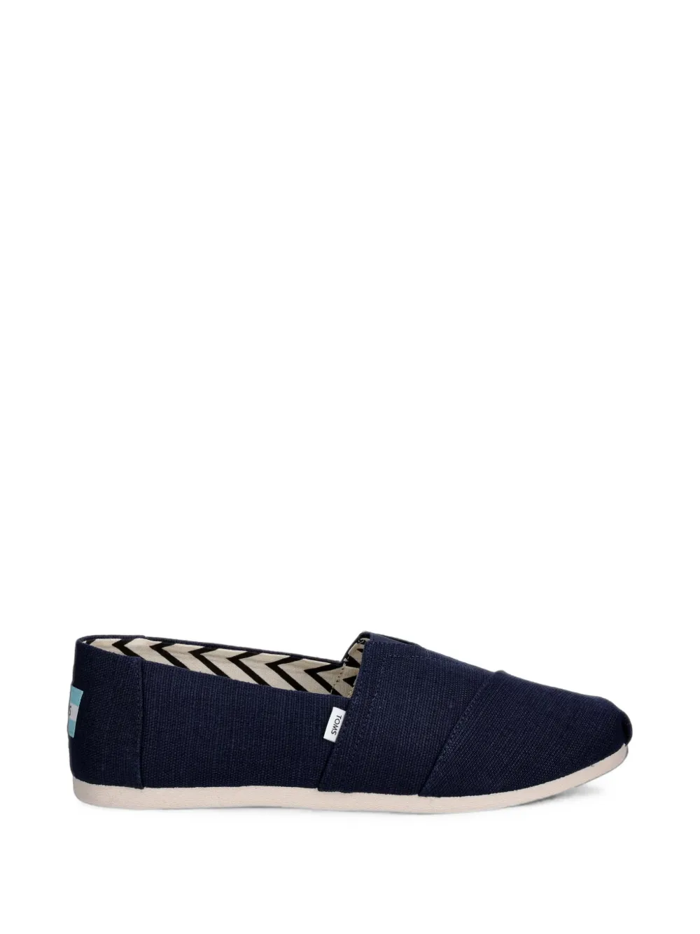 Toms Alpargata canvas slip-on flats - Blu