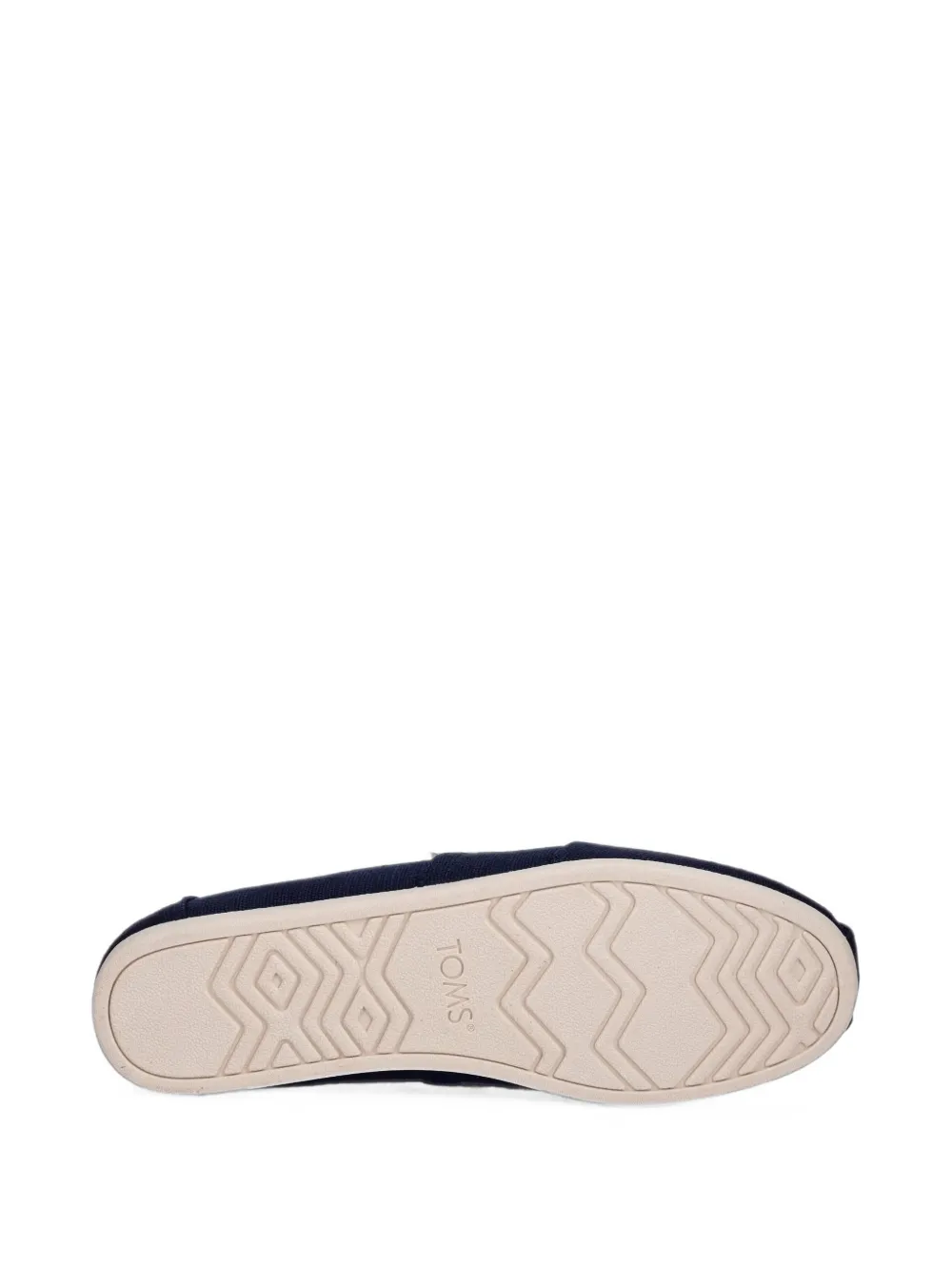 Toms Alpargata canvas slip-on flats Blauw