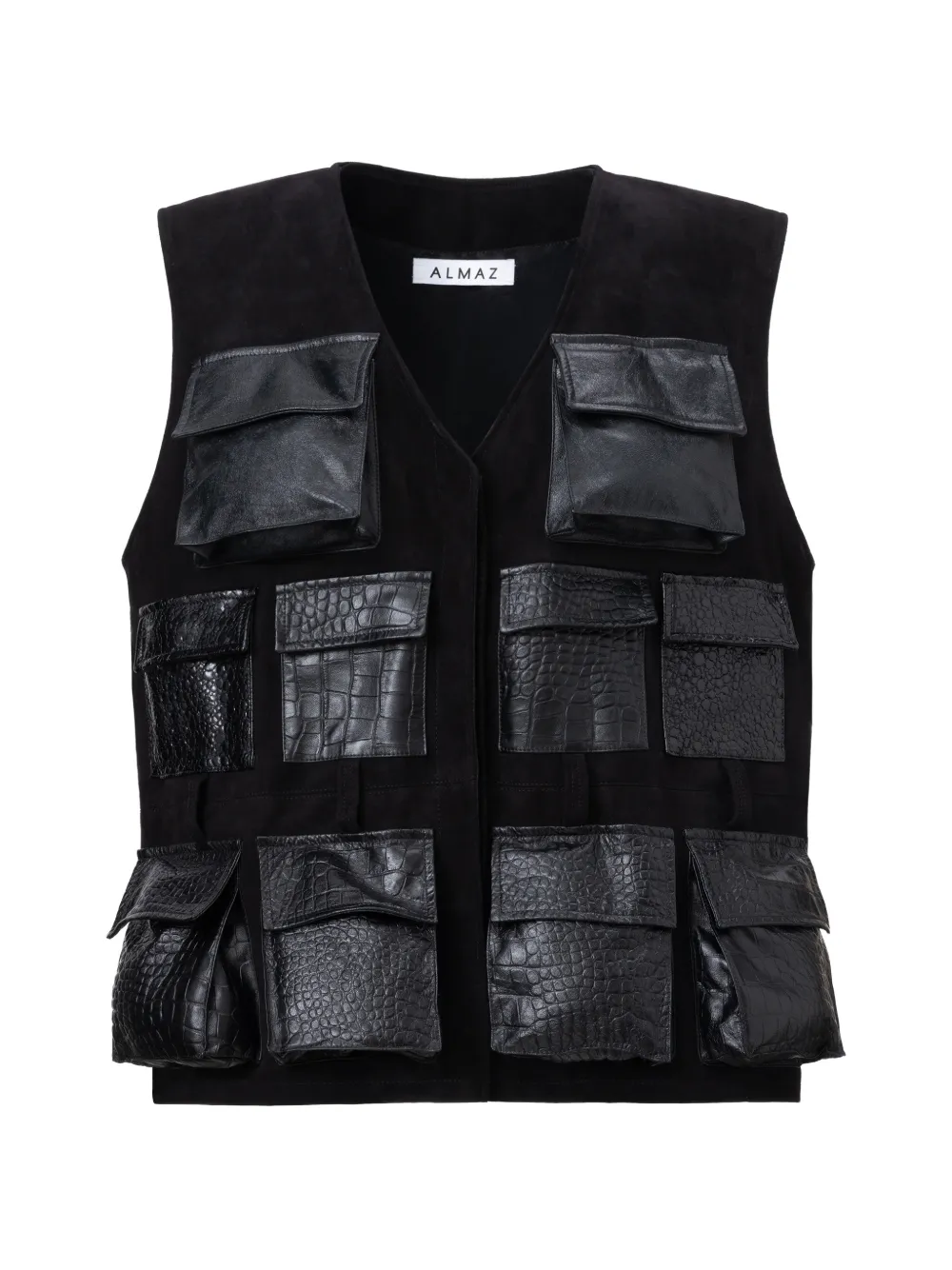 Almaz Frontline multi-pocket vest - Nero