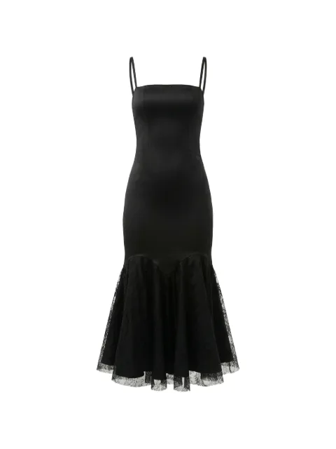 Almaz Rogue lace-panelled dress