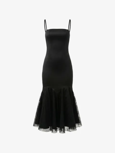 Almaz Rogue lace-panelled dress