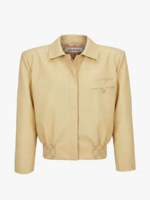 Almaz Vanilla Vice elasticated-hem bomber jacket