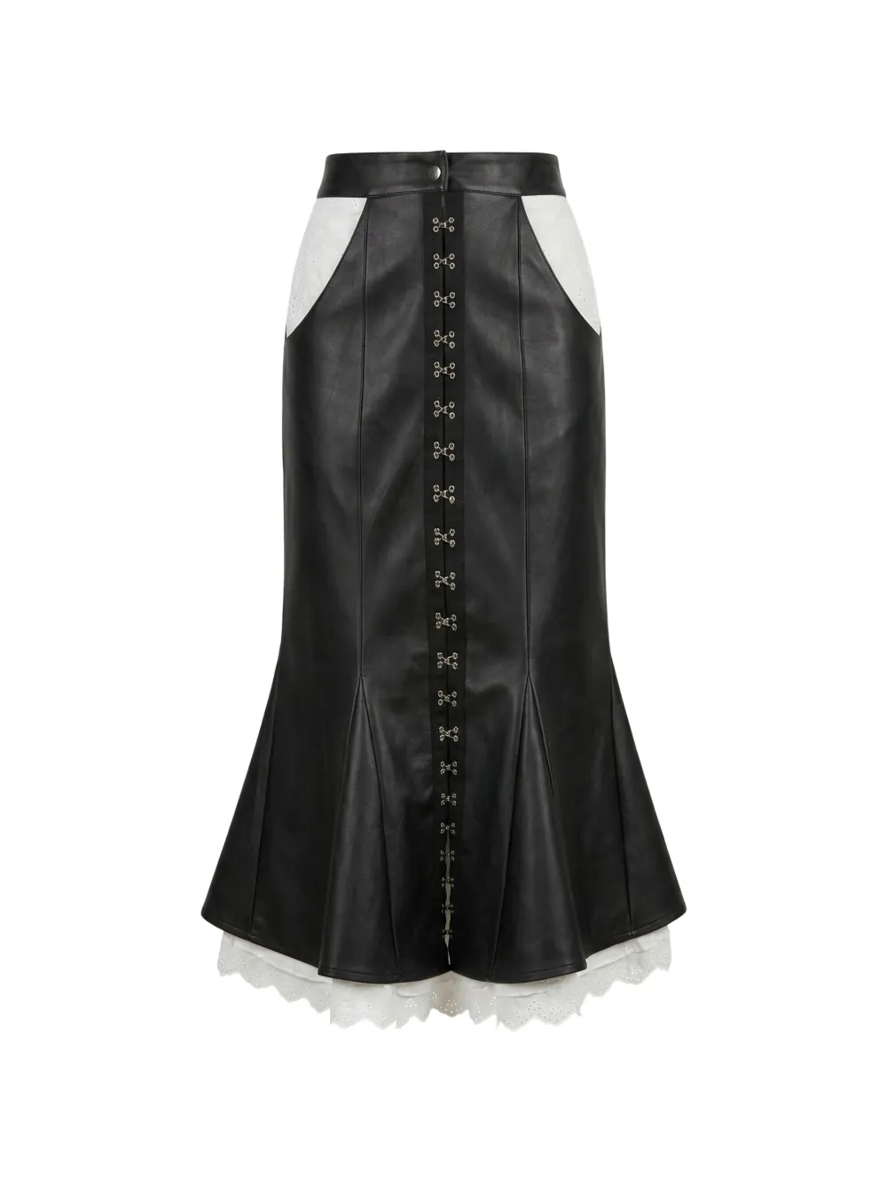 Almaz Frontier hook-fastening skirt - Nero