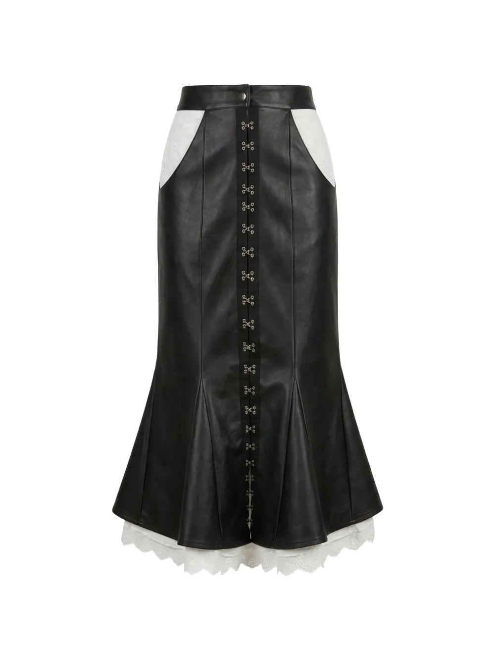 Almaz Frontier hook-fastening skirt - Nero
