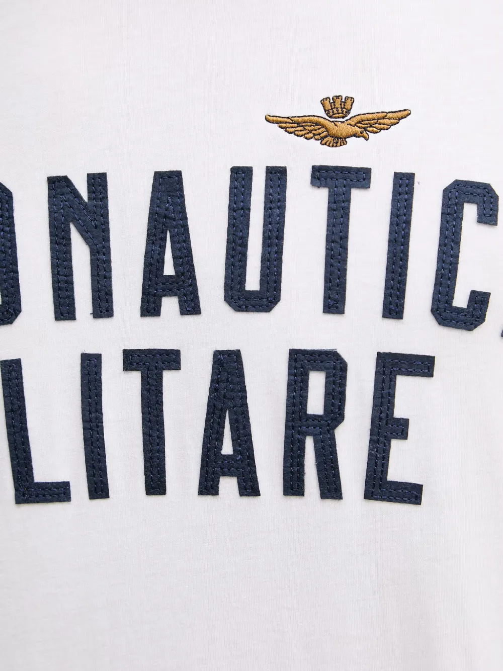 Aeronautica Militare T-shirt met logoprint Wit