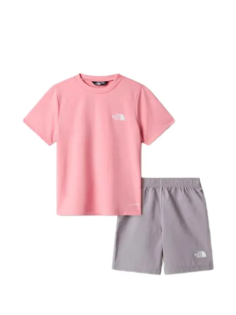 The North Face Kids 24/7 logo-print shorts set