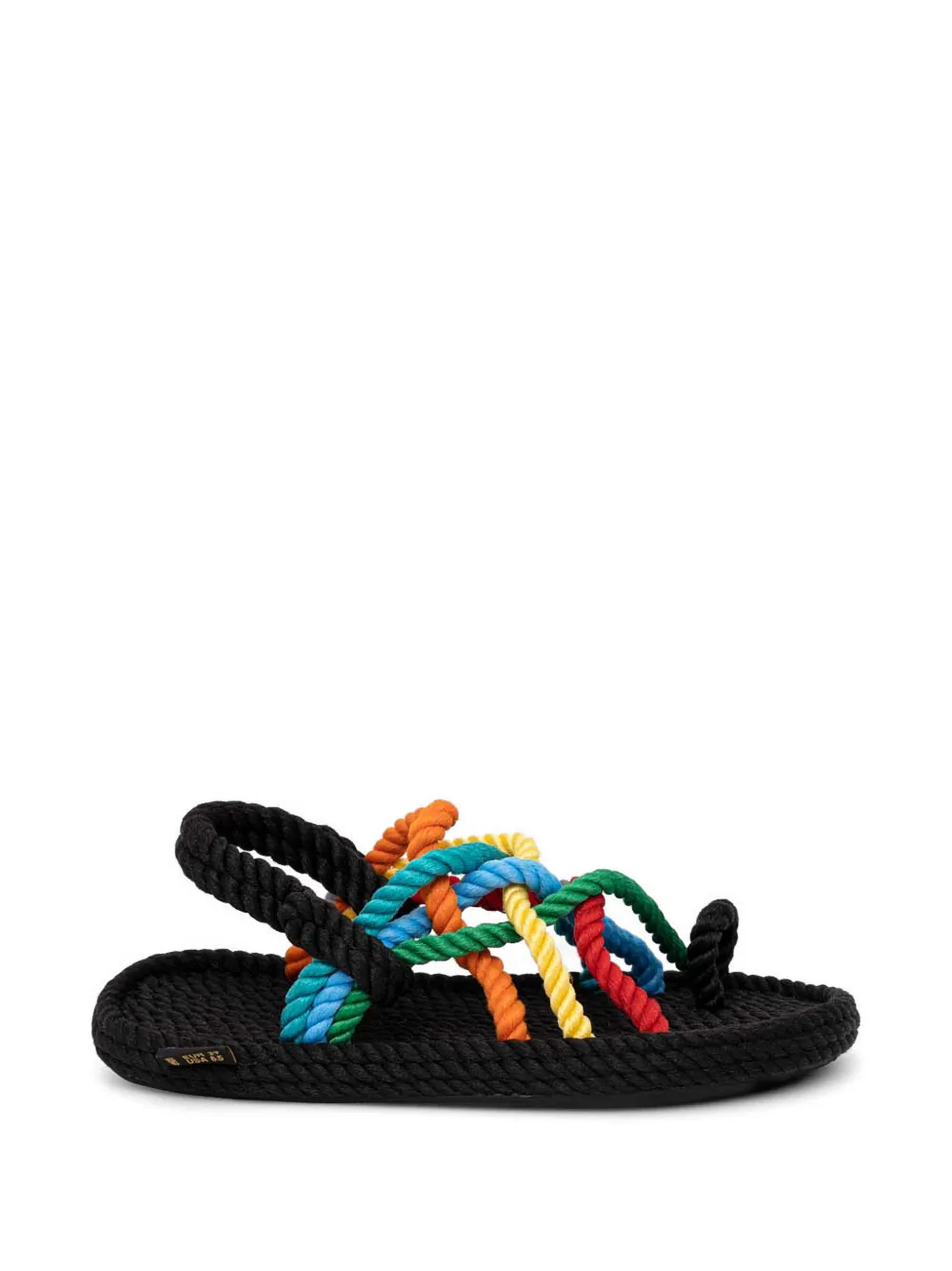 BOHONOMAD interwoven rope sandals - Nero