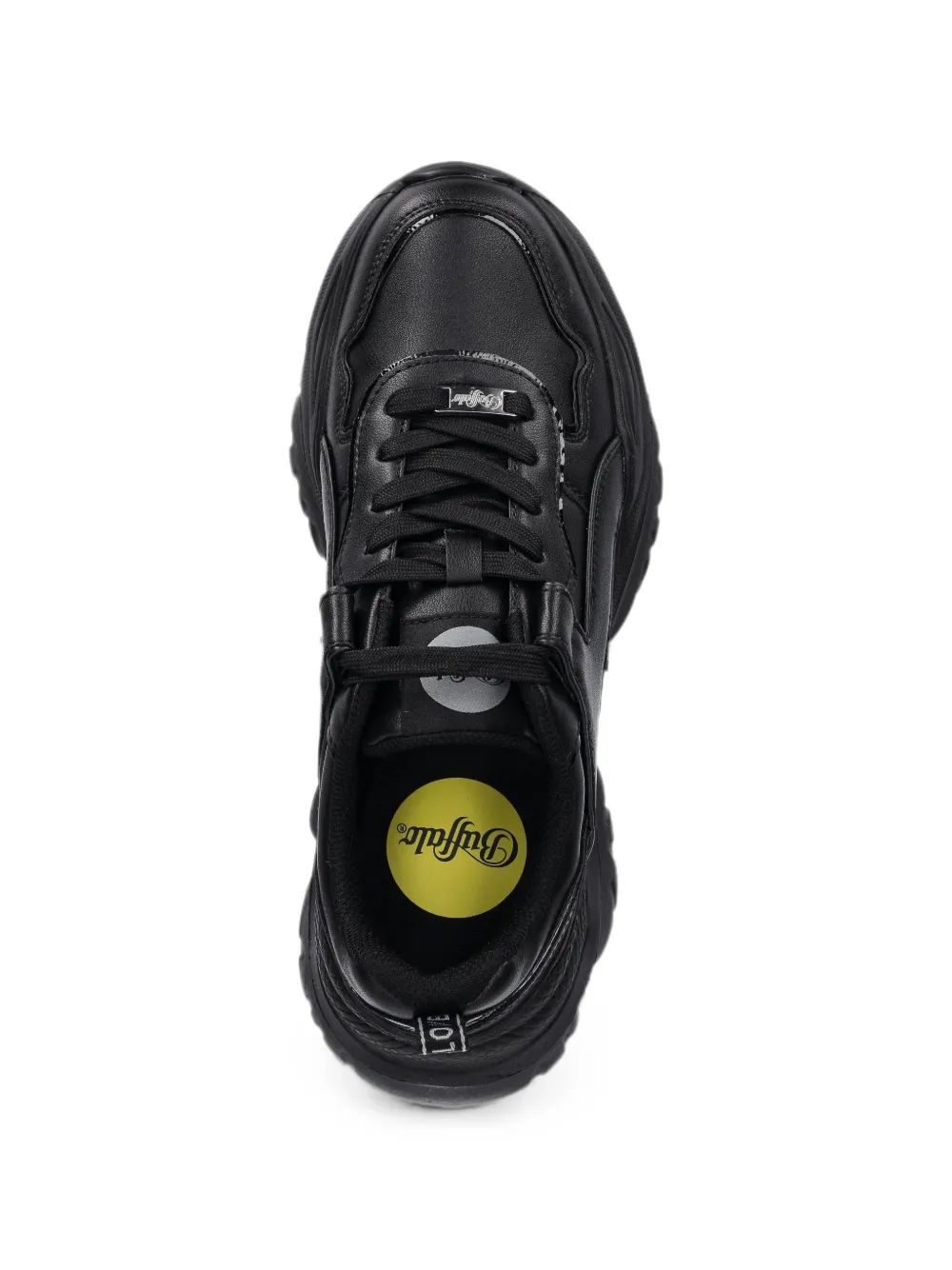 Buffalo Bliss One sneakers met chunky zool en vlakken Zwart