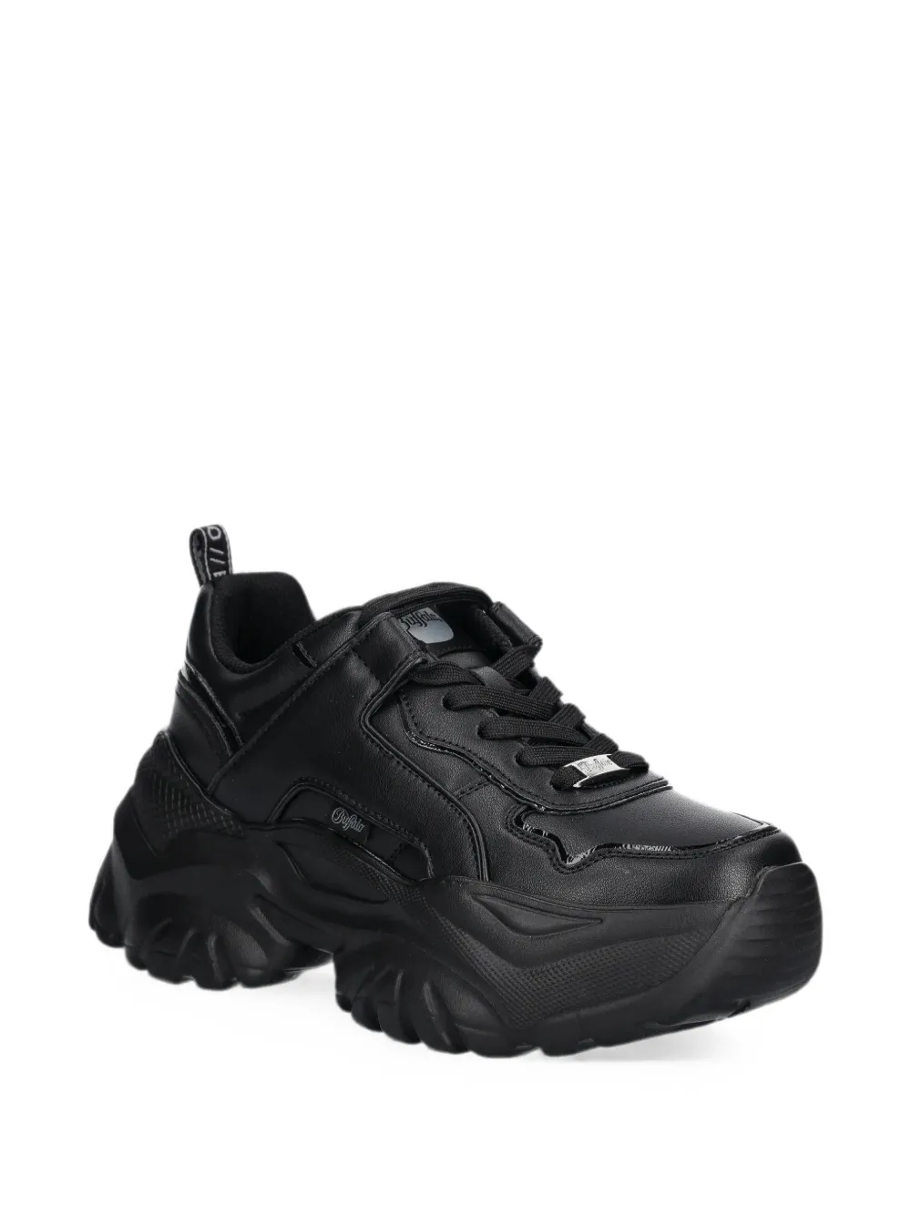 Buffalo Bliss One sneakers met chunky zool en vlakken Zwart