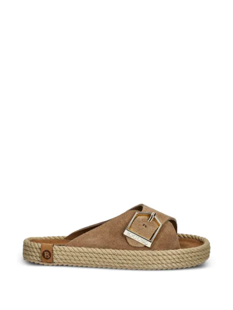BOHONOMAD buckle-fastening rope-trim espadrilles