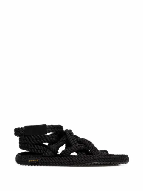 BOHONOMAD Roma braided rope sandals
