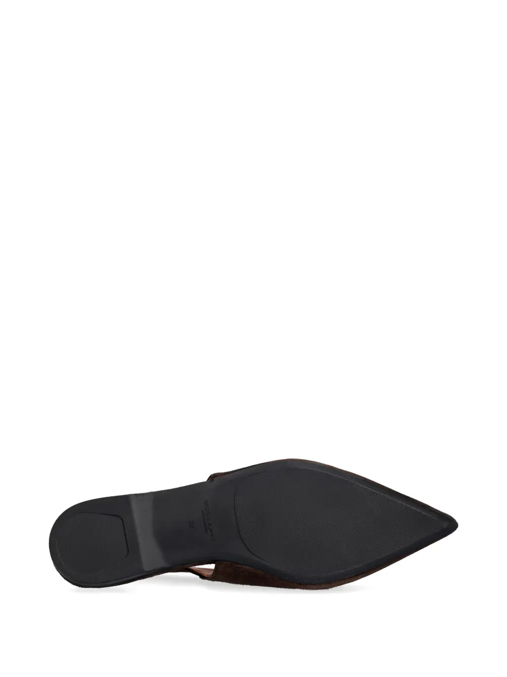 VAGABOND Hermine slingback ballerina's met puntige neus Bruin