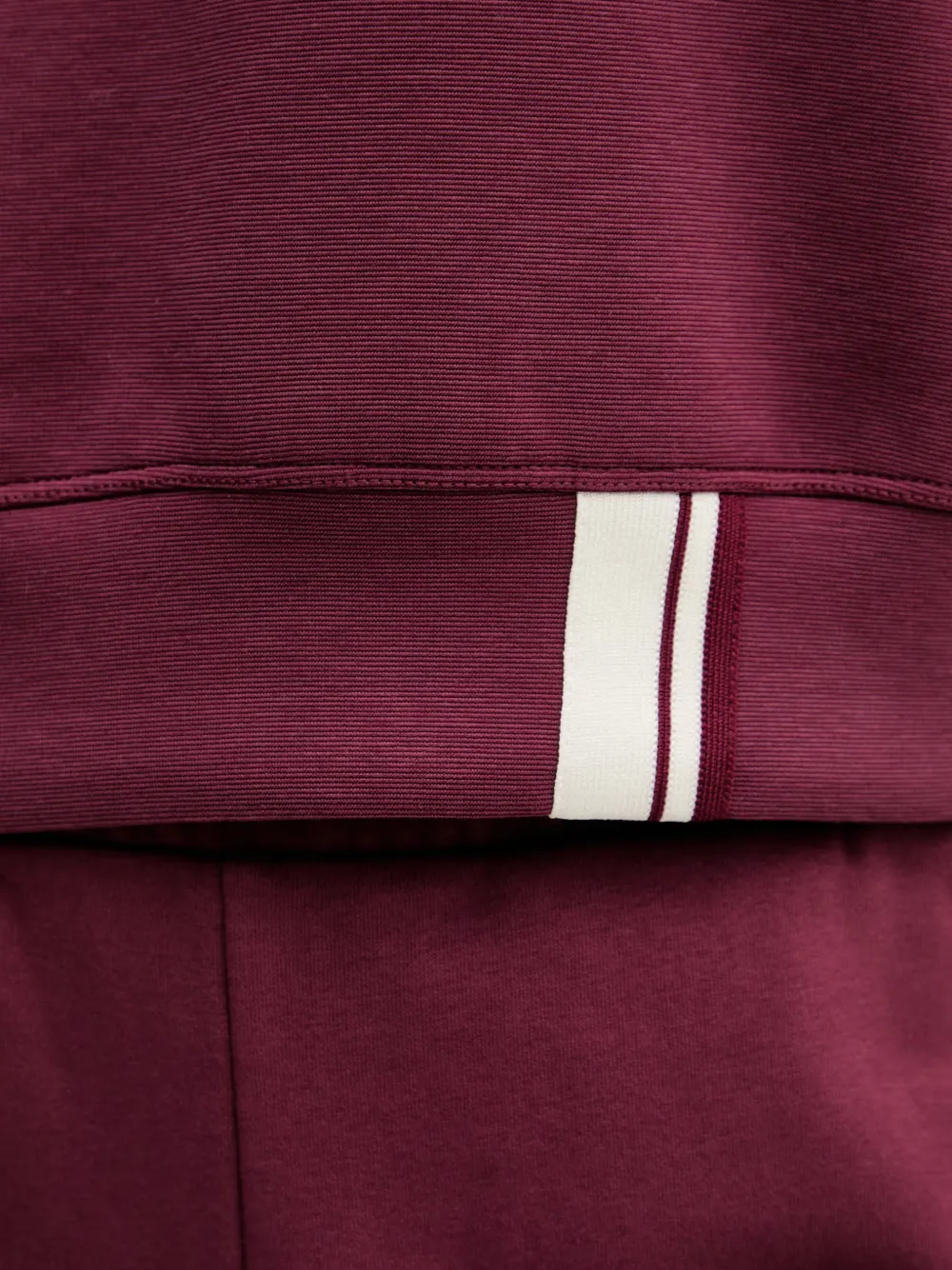 Benetton Sweater met geborduurd logo Rood