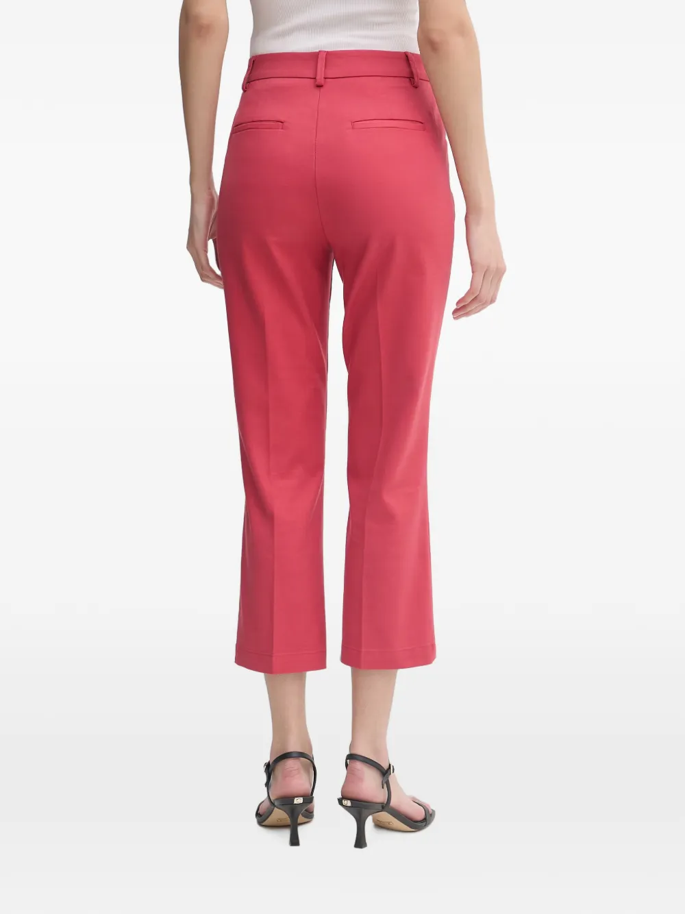 Benetton Broek met paspelzak Rood