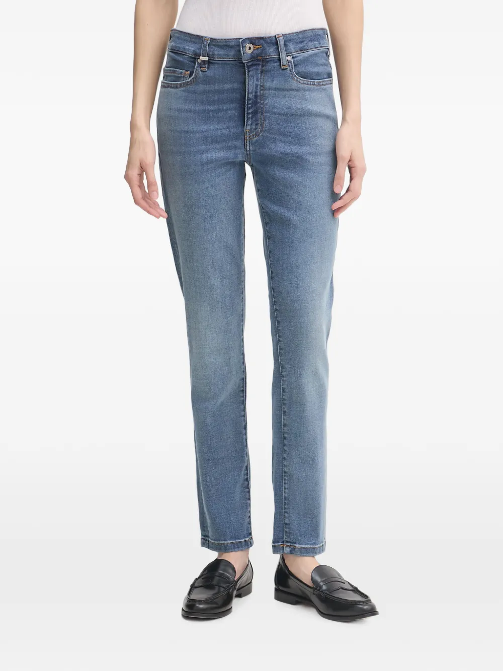 Benetton five-pocket jeans - Blu