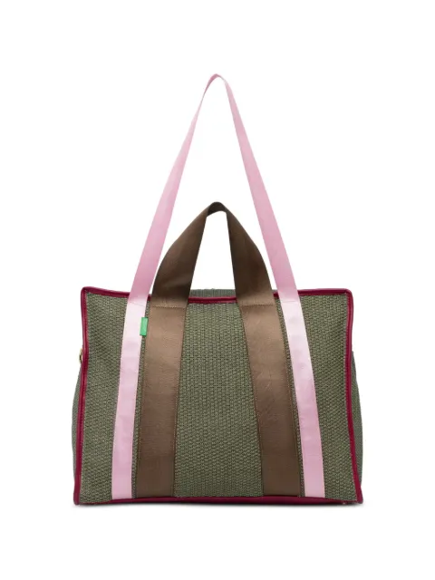 Benetton bolso shopper grande con tira de cincha