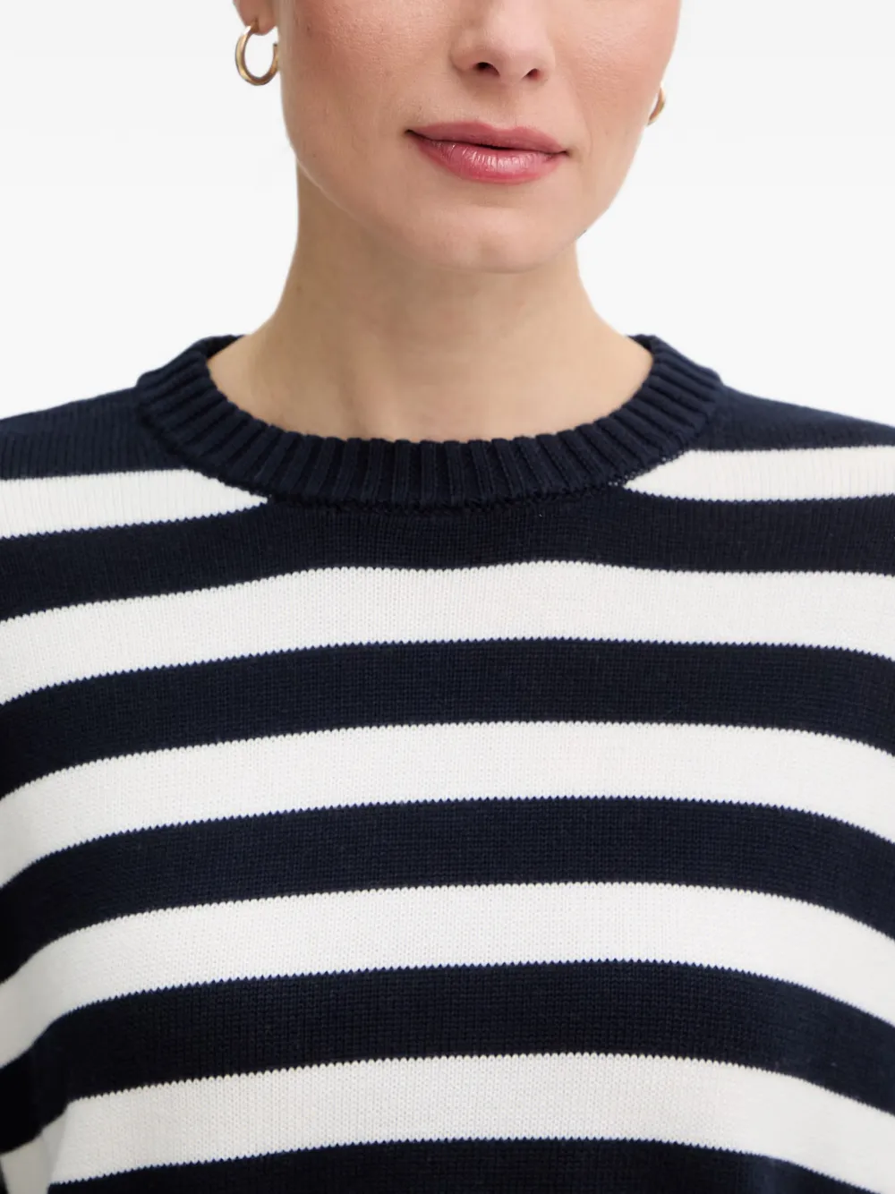 Benetton Gestreepte trui Blauw