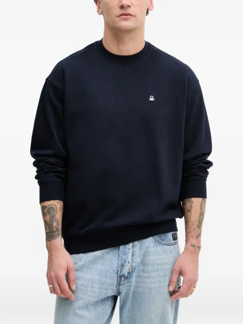 Benetton logo-patch sweater