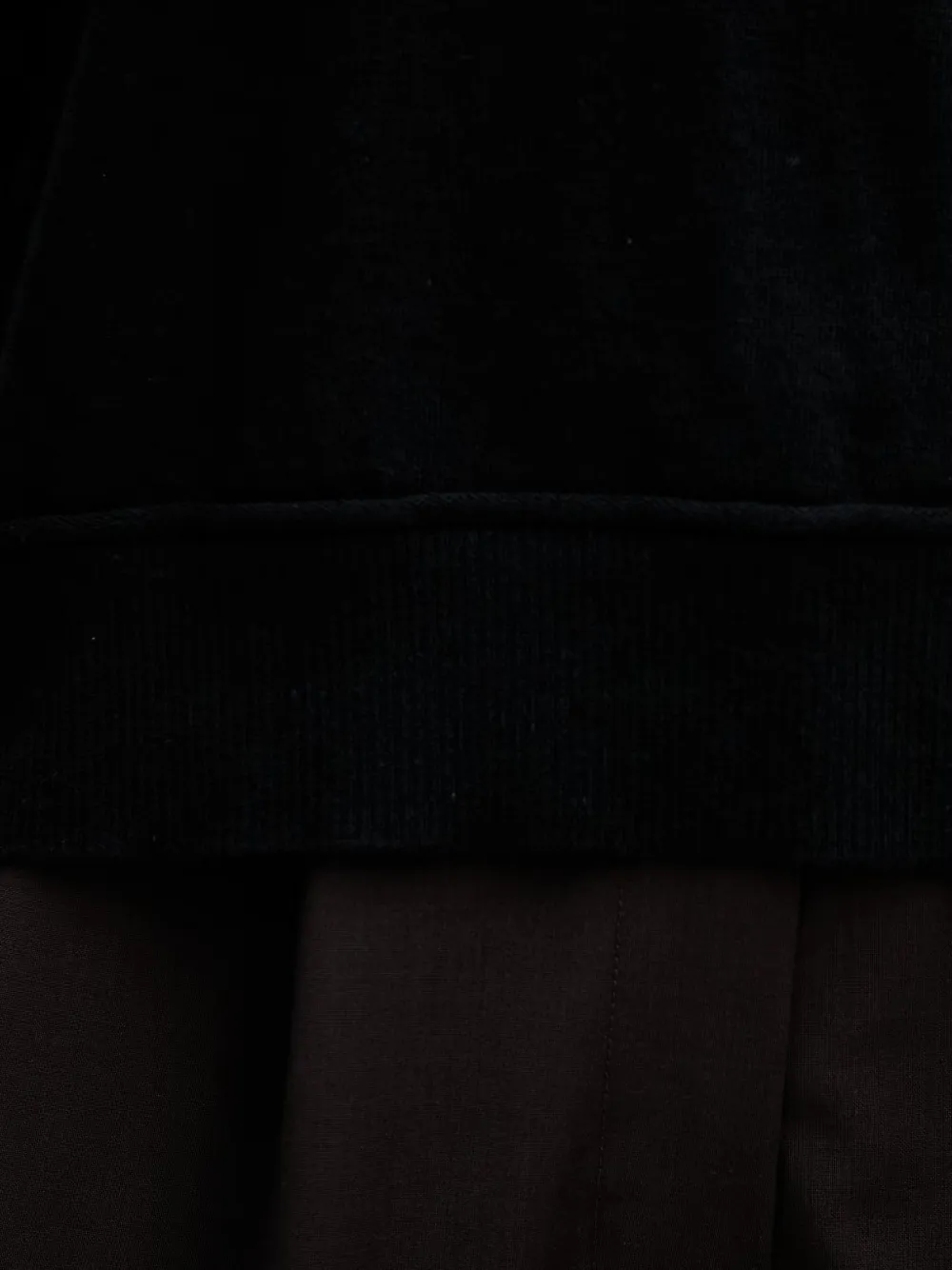 Benetton Trui met V-hals Zwart