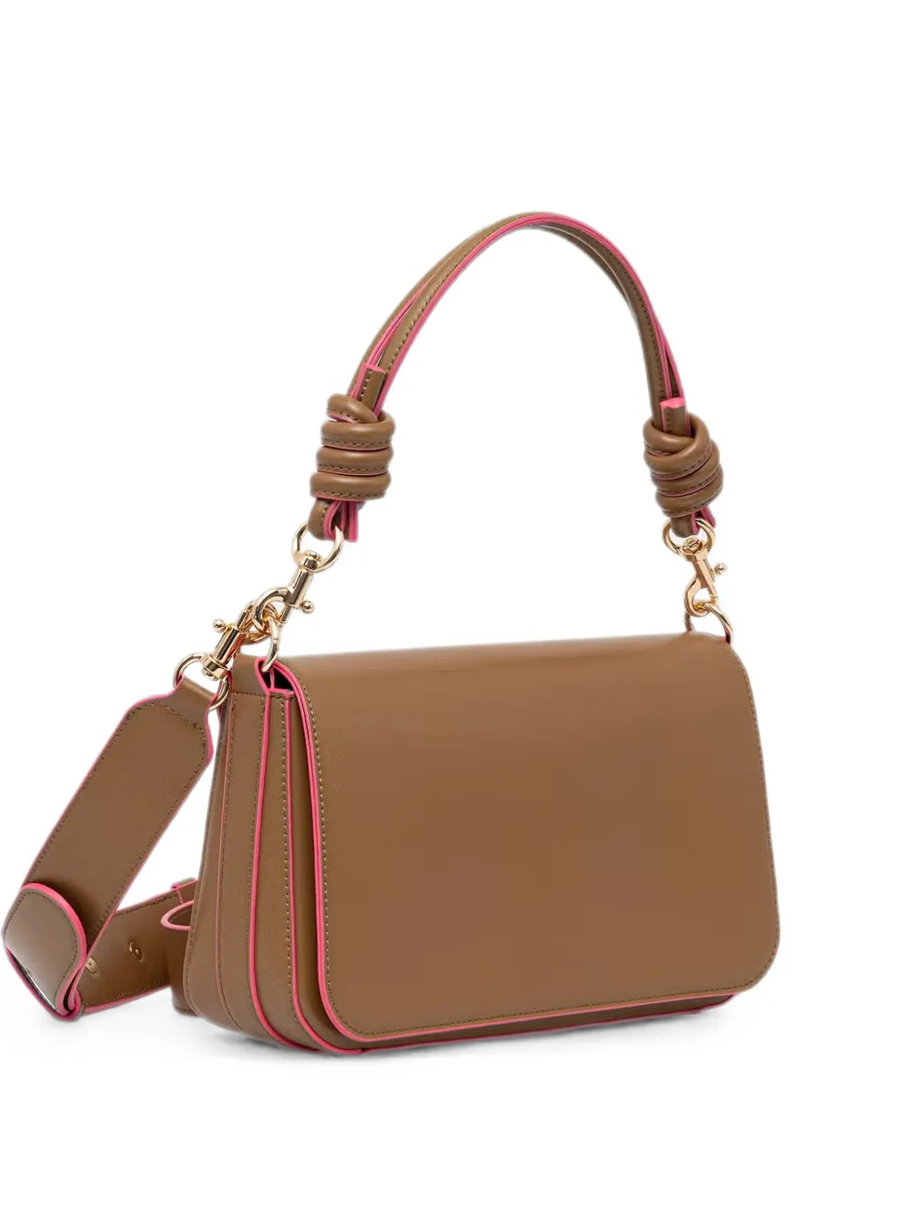 Benetton Borsa a spalla Be media con nodo - Marrone