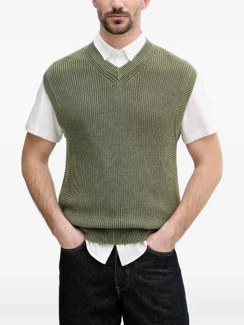 Benetton V-neck knitted sweater
