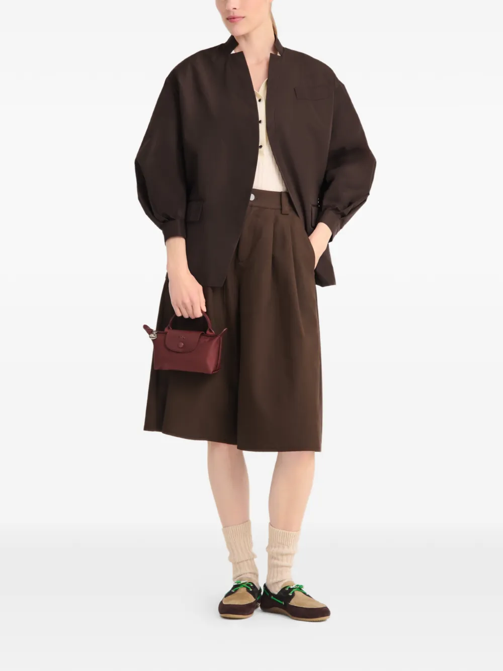 Longchamp Le Pliage One buidel Rood