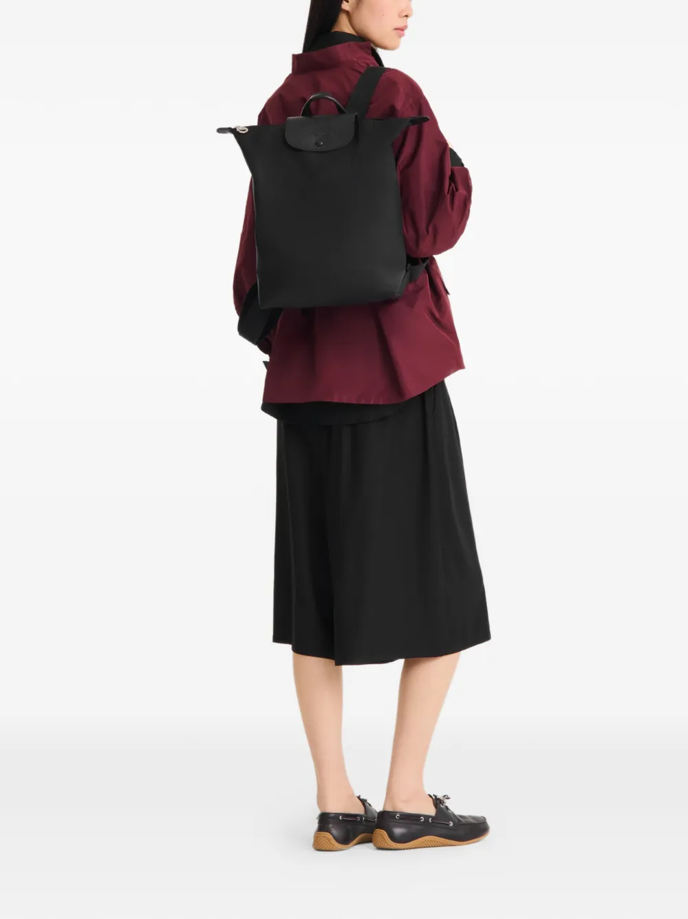 Longchamp Le Pliage One M rugzak Zwart