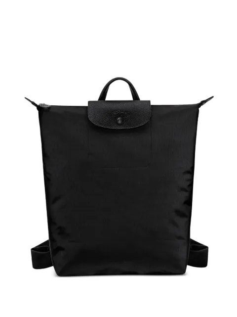 Longchamp Le Pliage leather-trim backpack