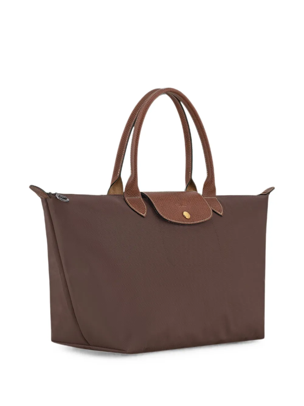 Longchamp Grote Le Pliage shopper Bruin