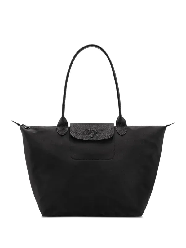 Longchamp ル プリアージュ ハンドバッグ L | ブラック | FARFETCH JP