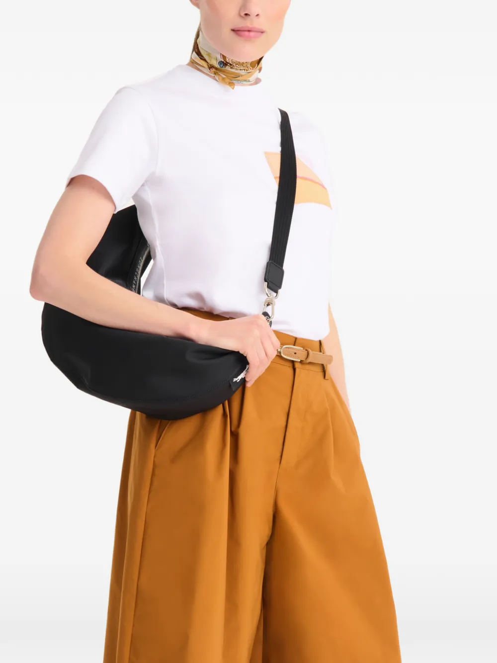 Longchamp Le Pliage Energy L crossbodytas Zwart