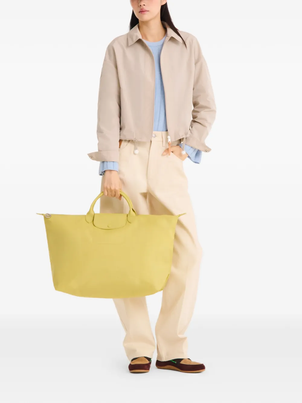Longchamp Le Pliage One L reistas Geel