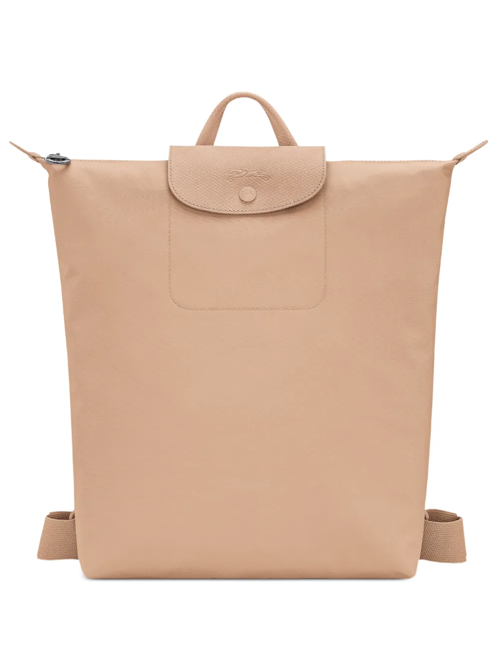Longchamp Le Pliage leather-trim backpack - Toni neutri