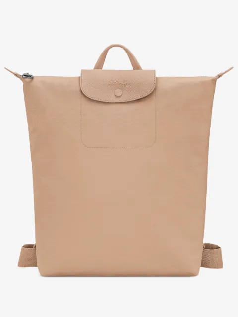 Longchamp Le Pliage leather-trim backpack
