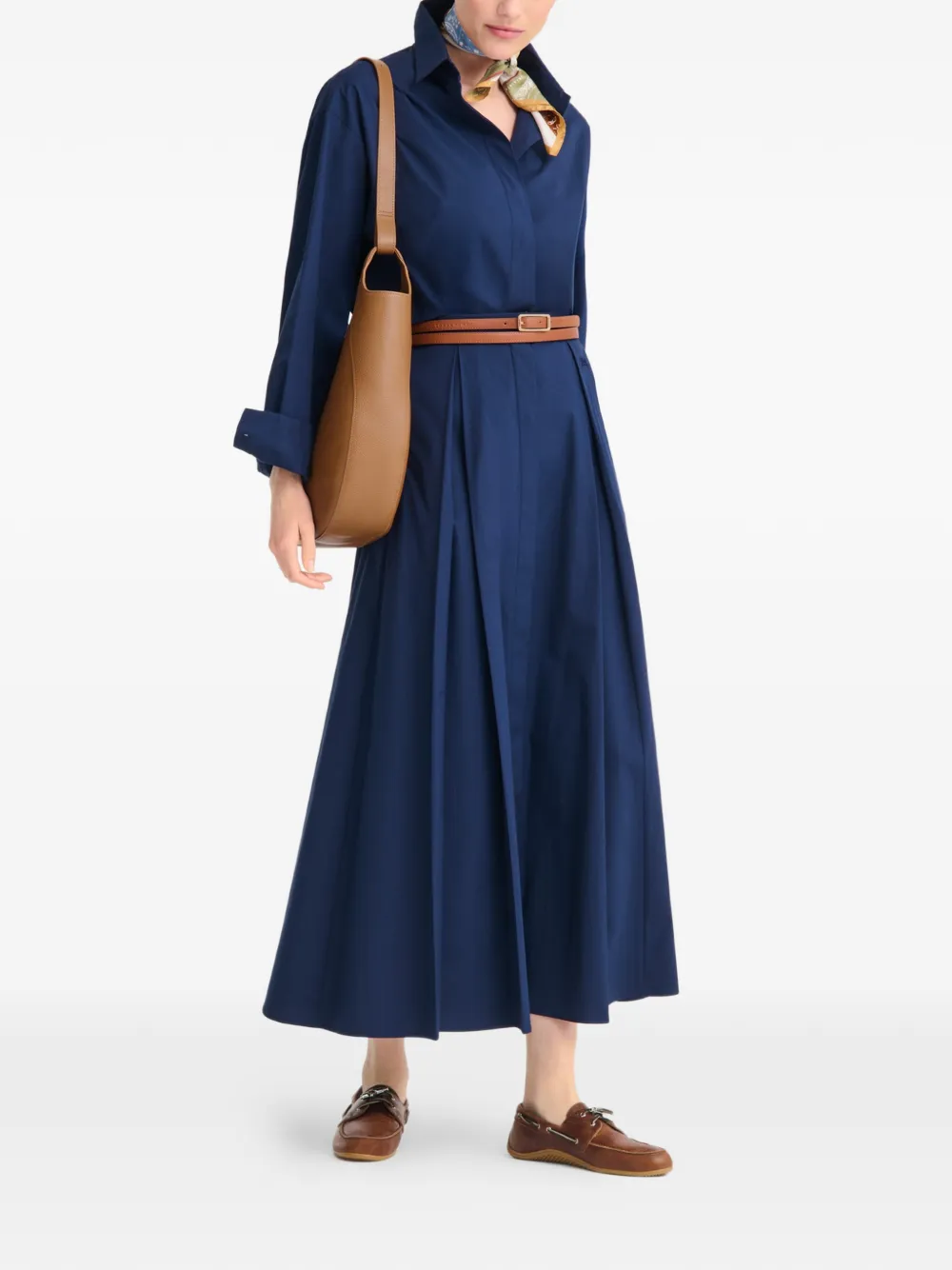 Longchamp Le Foulonné L tas Bruin