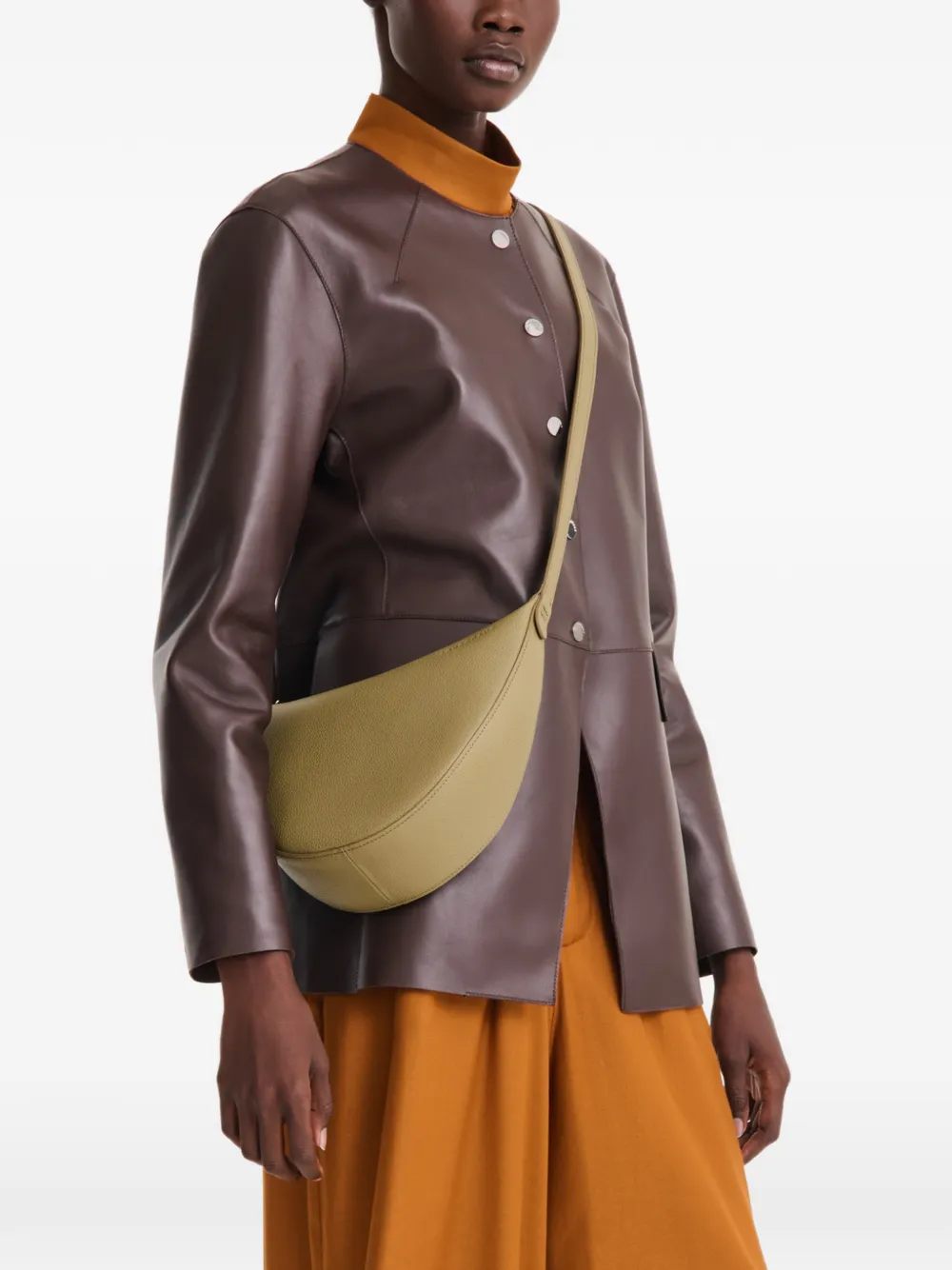 Longchamp Le Foulonné S crossbodytas Beige